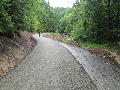 Realizare drumuri forestiere in comuna Margau2